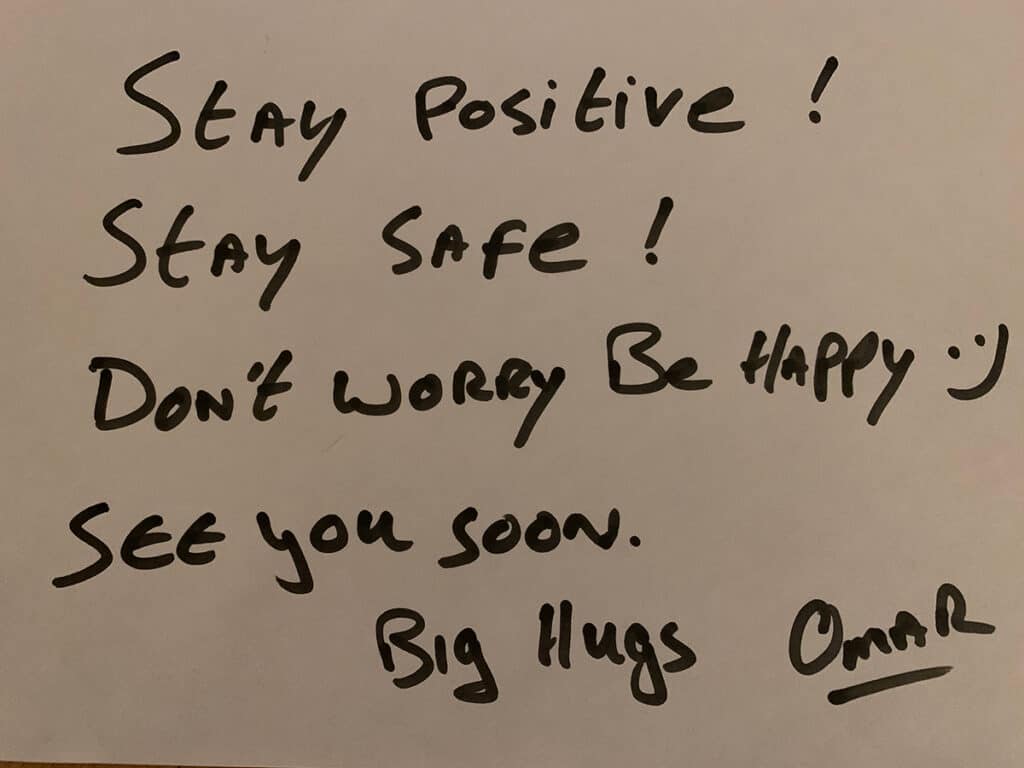 Stay Positive, stay safe