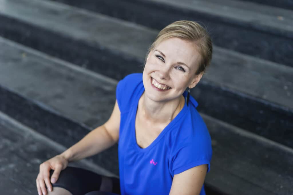 Tanssinopettaja Ulpu Jarva, valokuvaaja Maiju Landström